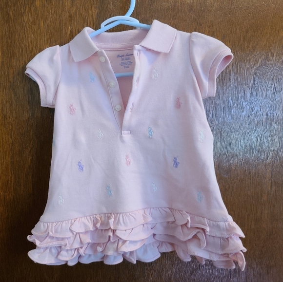 Ralph Lauren Other - 2 for $50 - Ralph Lauren Baby Girl's 3m Ruffled Polo Dress & Bloomer